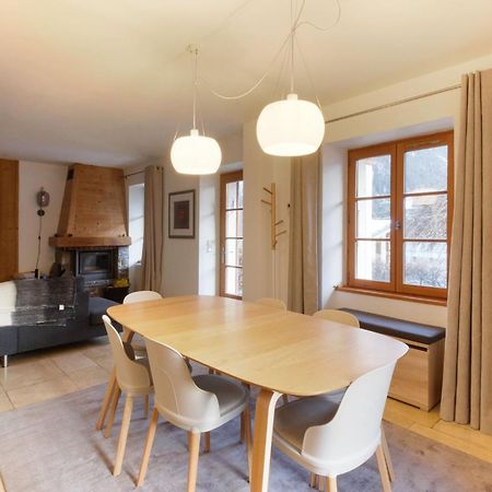 Apartmán Les Alpins - Centre De Chamonix - Renove Avec Jardin Et Vue Imprenable Sur Le Montblanc Exteriér fotografie