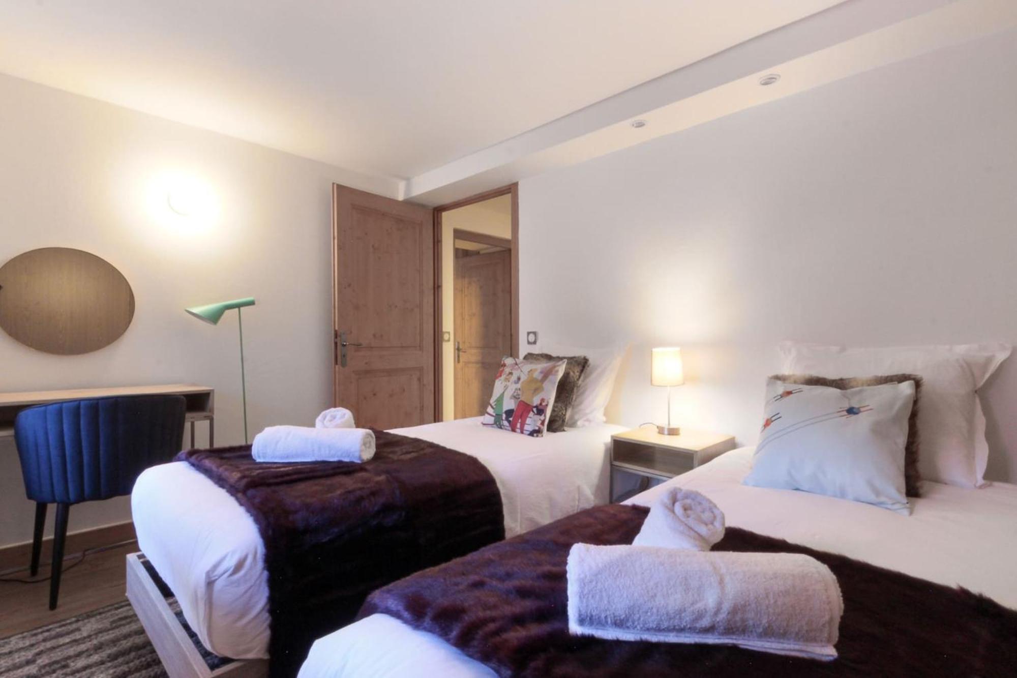 Apartmán Les Alpins - Centre De Chamonix - Renove Avec Jardin Et Vue Imprenable Sur Le Montblanc Exteriér fotografie