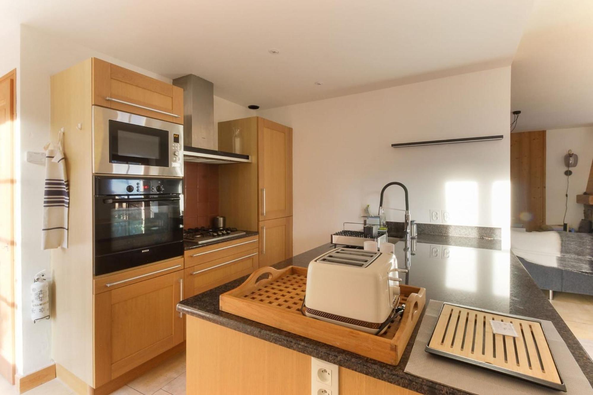 Apartmán Les Alpins - Centre De Chamonix - Renove Avec Jardin Et Vue Imprenable Sur Le Montblanc Exteriér fotografie
