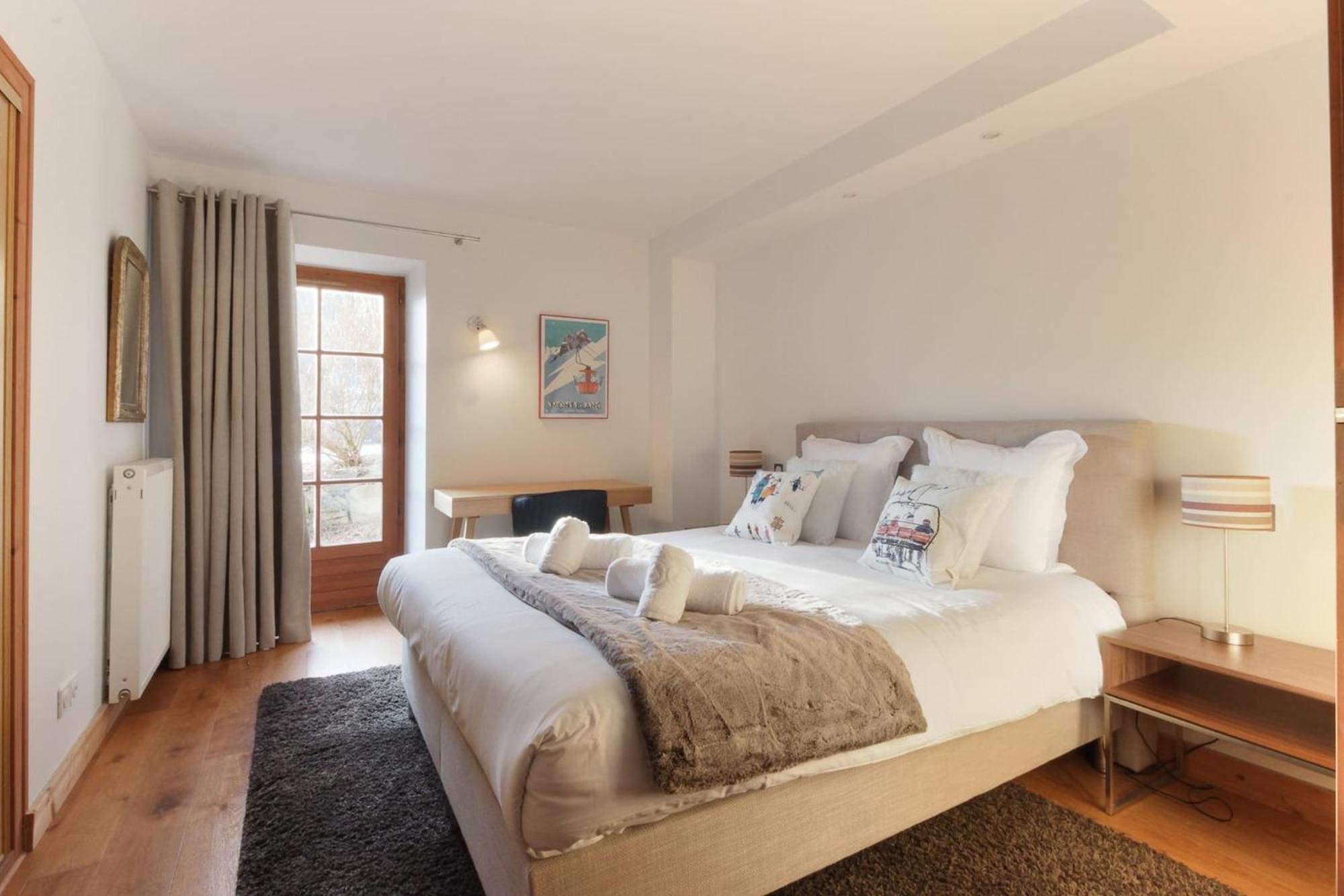 Apartmán Les Alpins - Centre De Chamonix - Renove Avec Jardin Et Vue Imprenable Sur Le Montblanc Exteriér fotografie